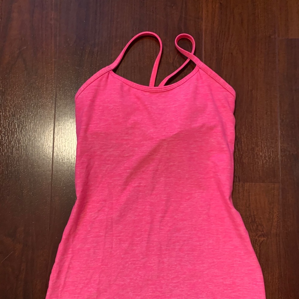 Pink Lululemon Tanktop